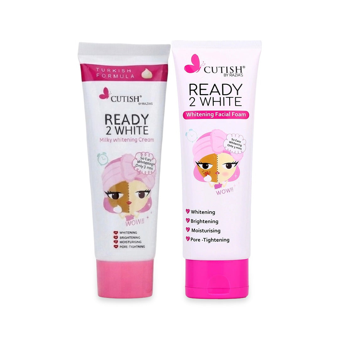 Ready 2 White Cream & Ready 2 White Face Wash Bundle