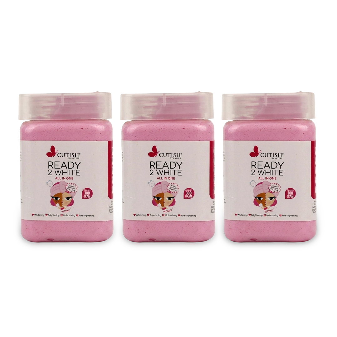 Ready 2 White All In One Facial Pack OF 3