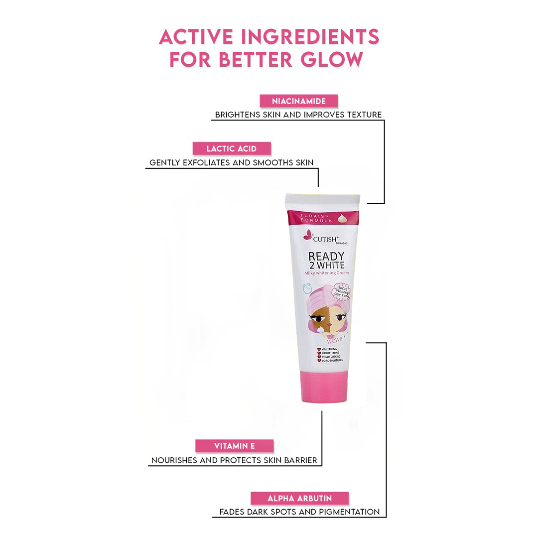 Ready 2 White Milky Whitening Cream