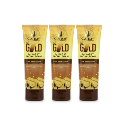 Cutish Gold Glow Pack of 3