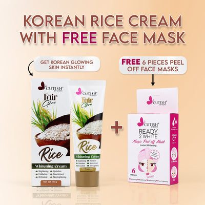 CUTISH KOREAN RICE WHITENING CREAM