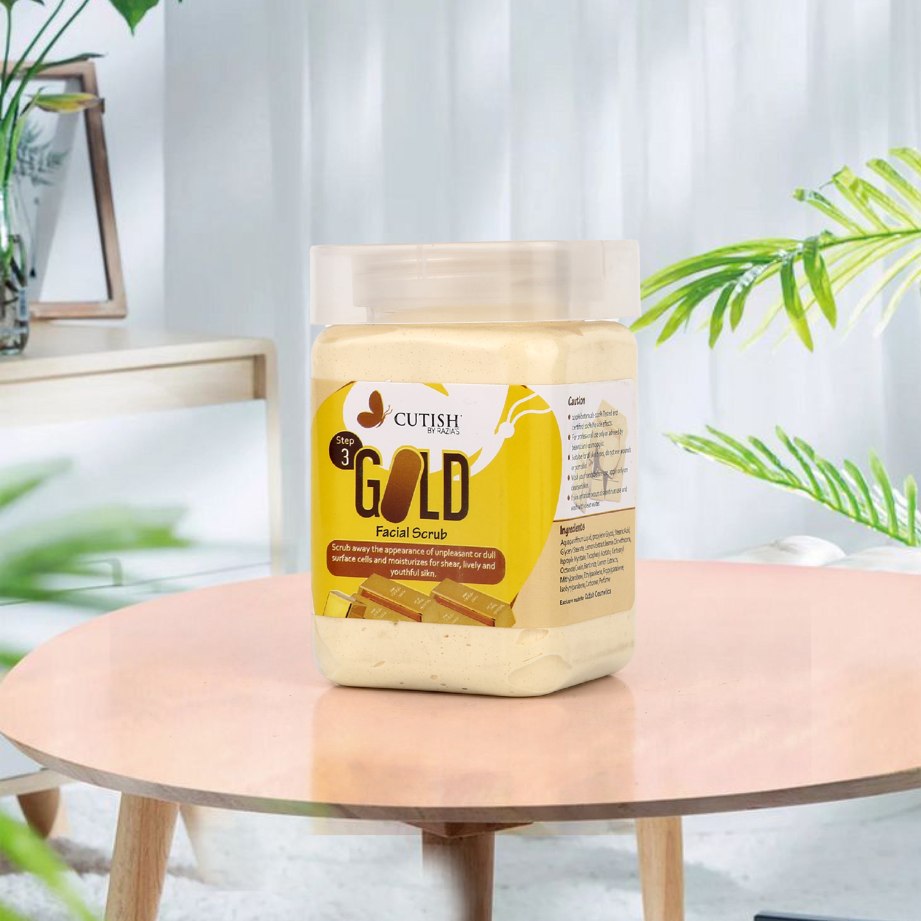 Cutish Gold Facial Scrub