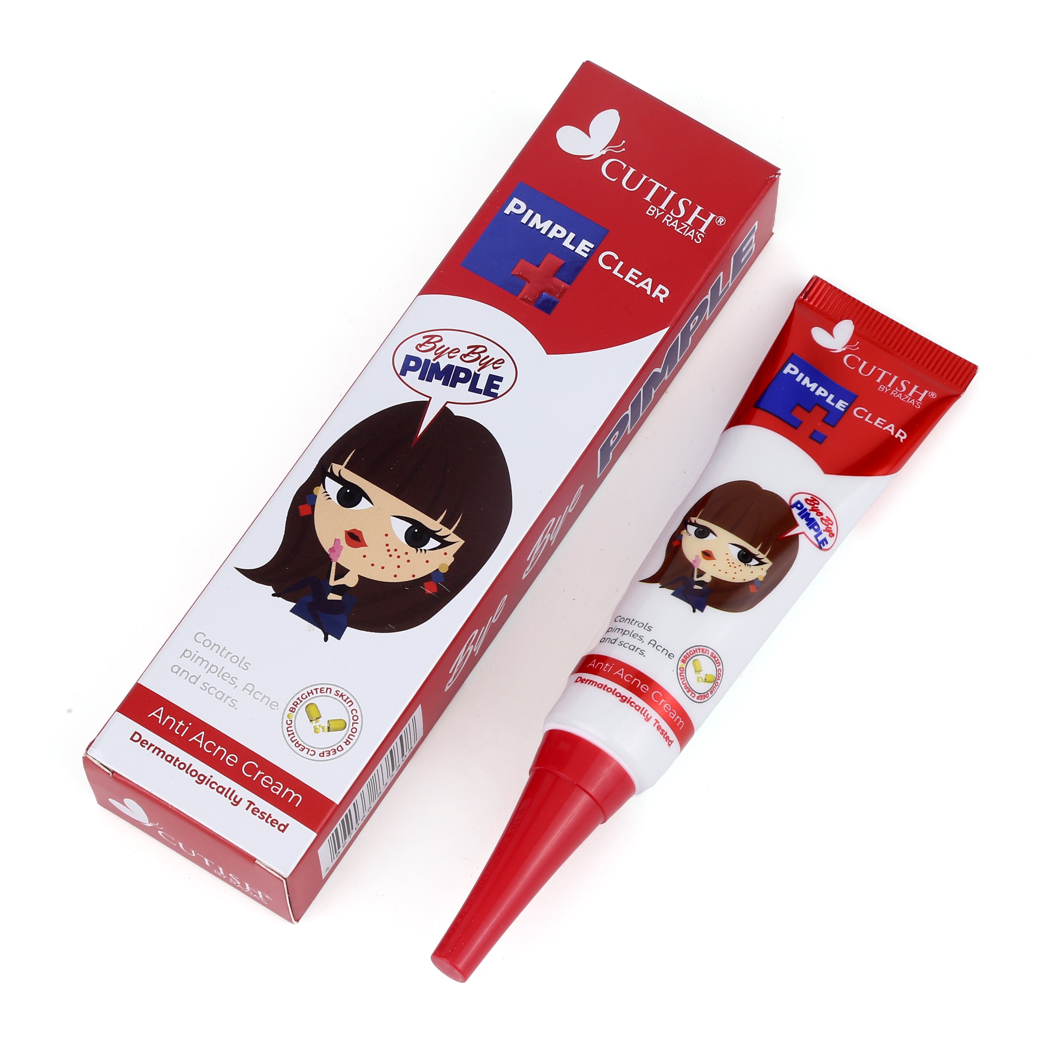 Cutish Pimple Clear - Bye Bye Pimple