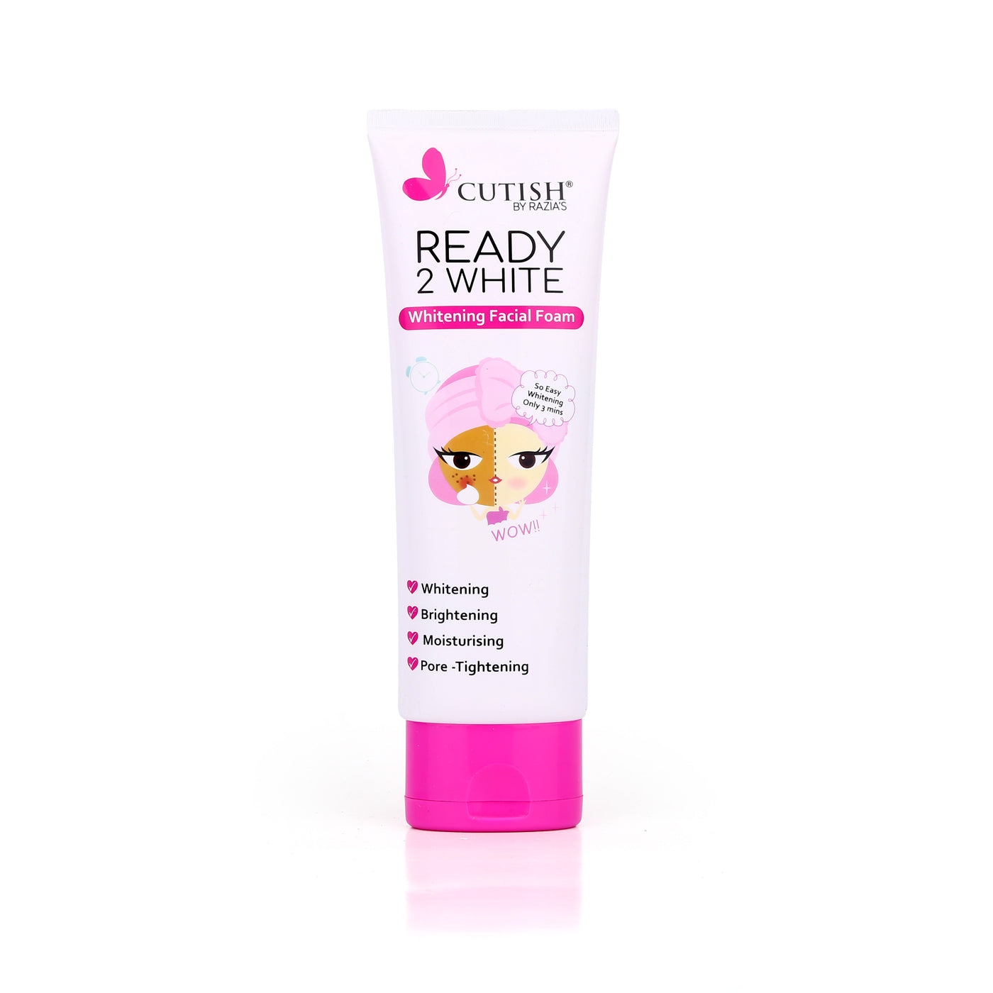 Ready 2 White Whitening Facial Foam