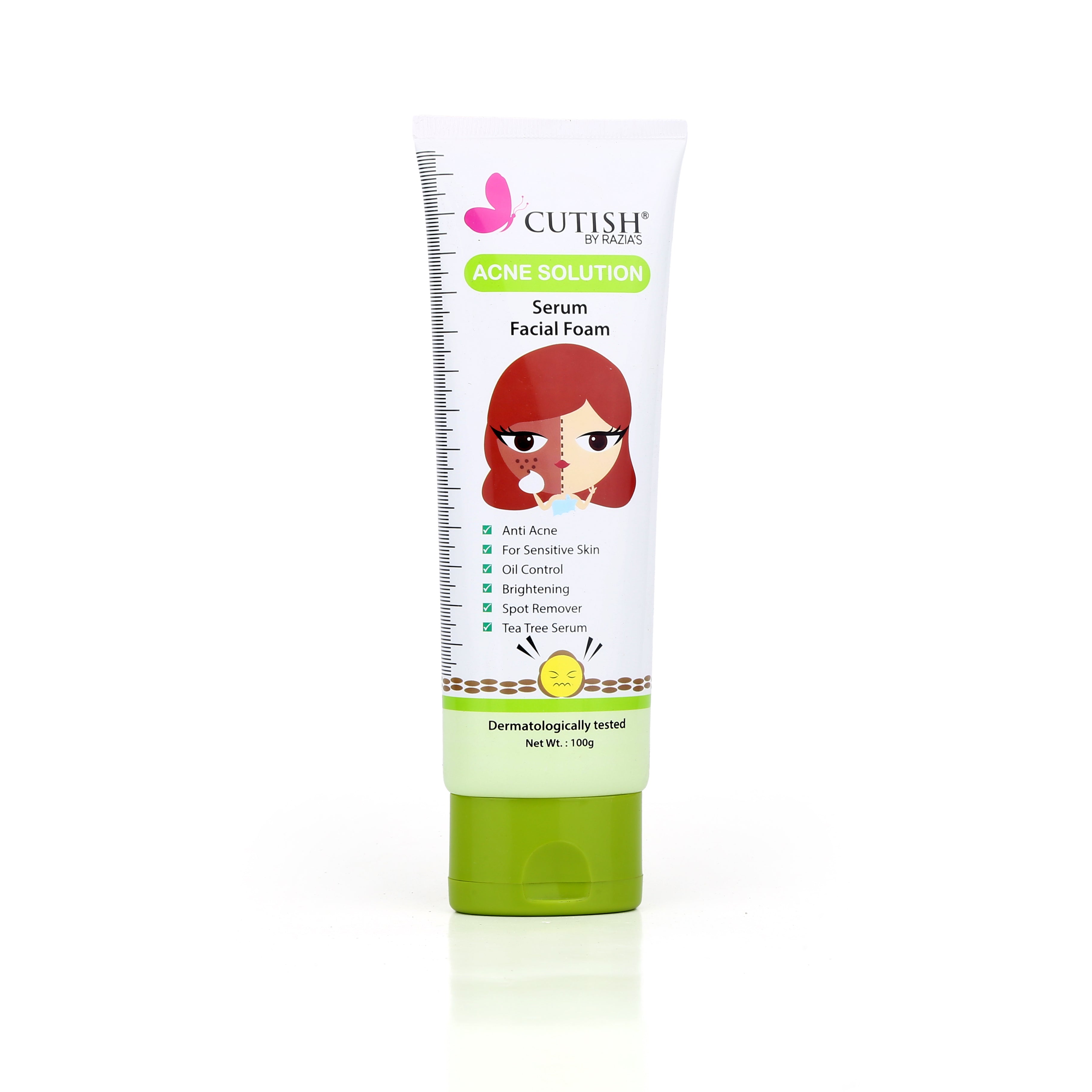 CUTISH ACNE SOLUTUION FACE WASH