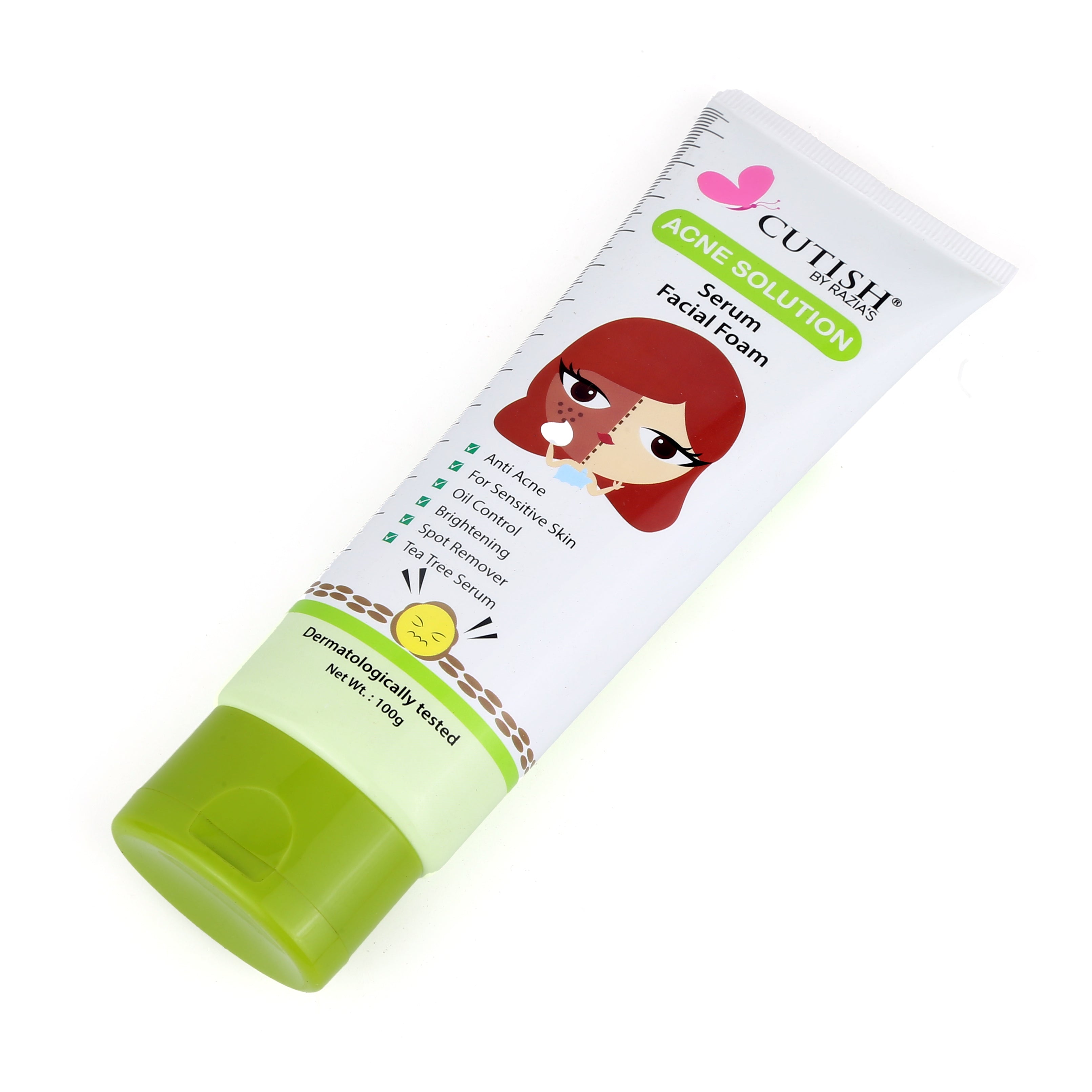 CUTISH ACNE SOLUTUION FACE WASH