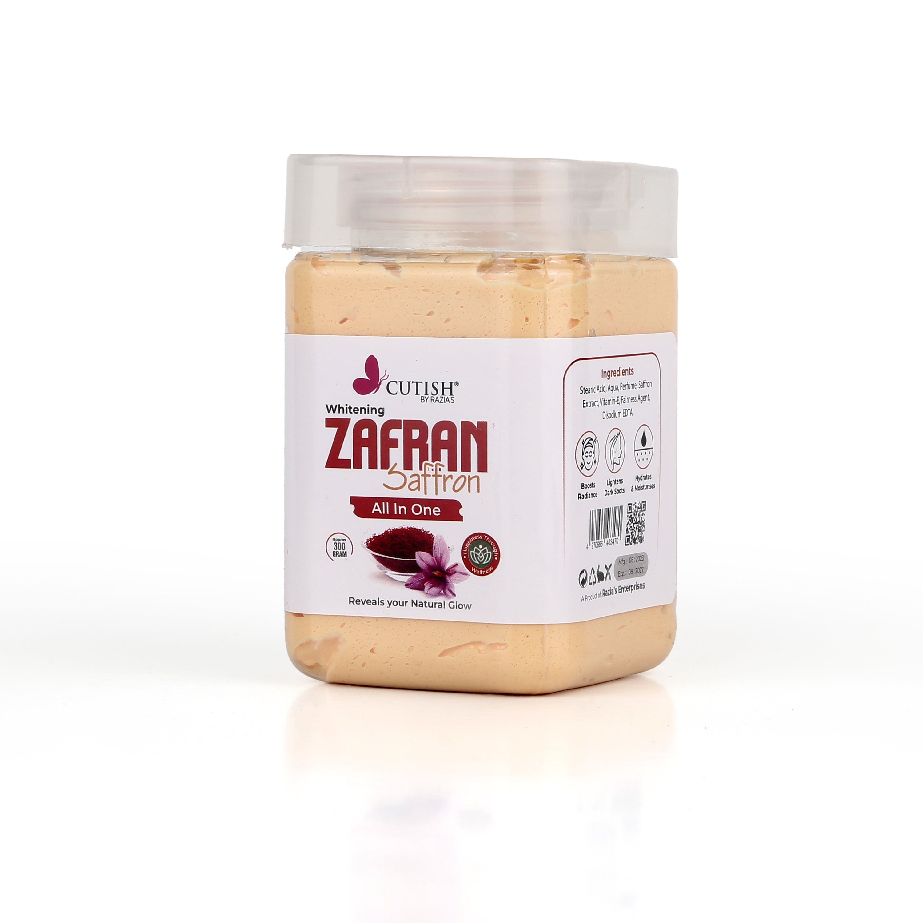 Cutish Whitening Zafran All In One Facial