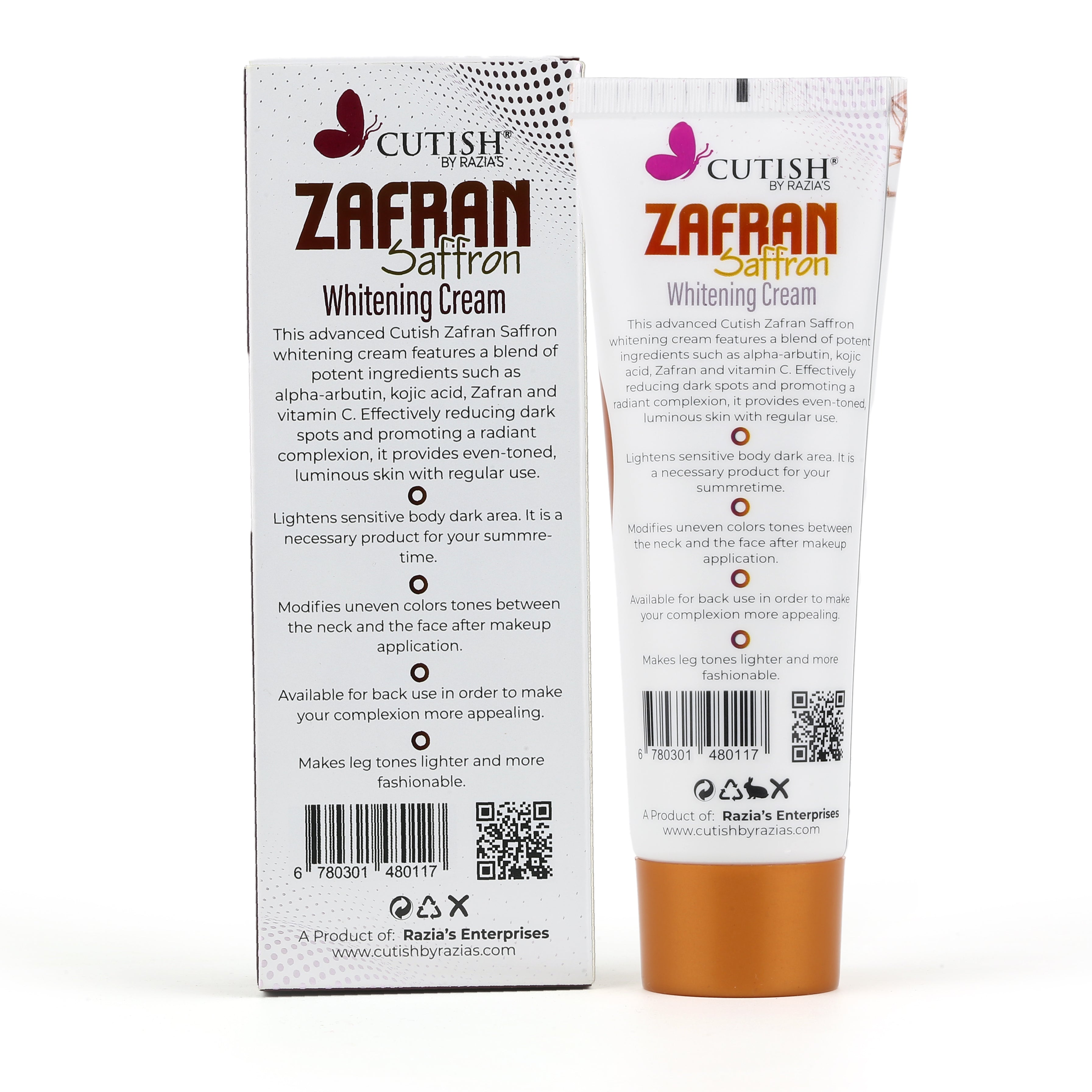ZAFRAN WHITENING CREAM