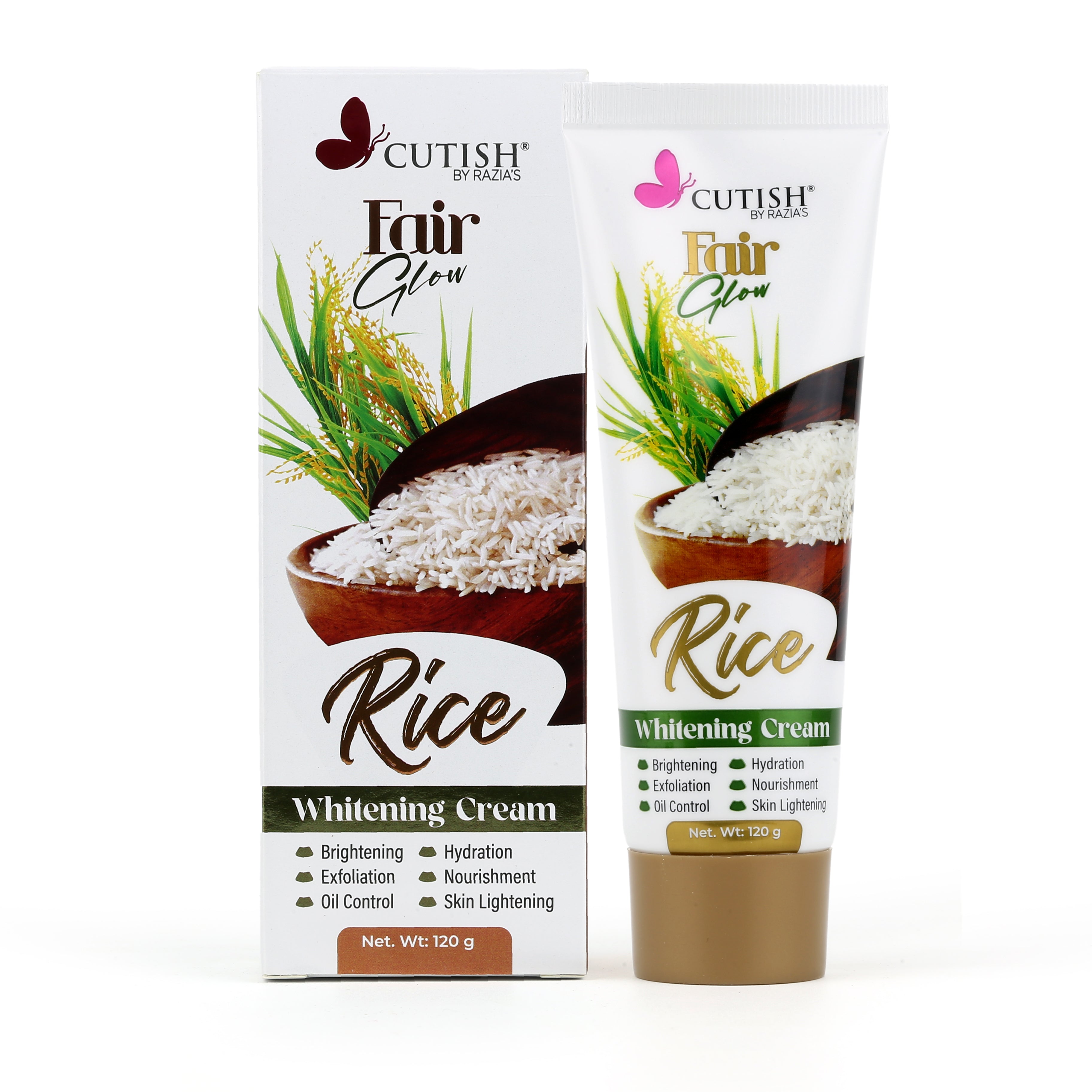 CUTISH KOREAN RICE WHITENING CREAM