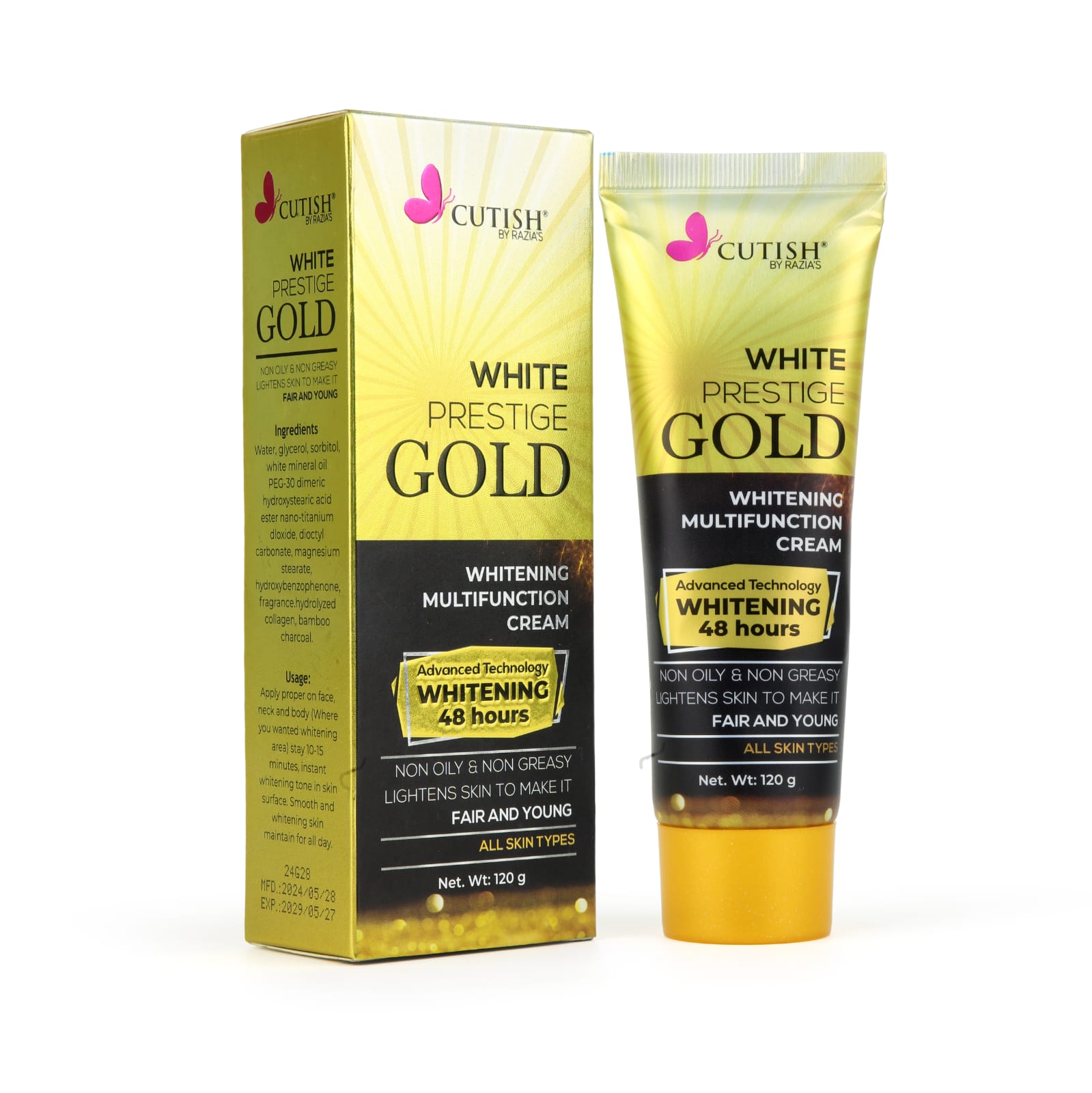 Gold Instant Whitening Cream