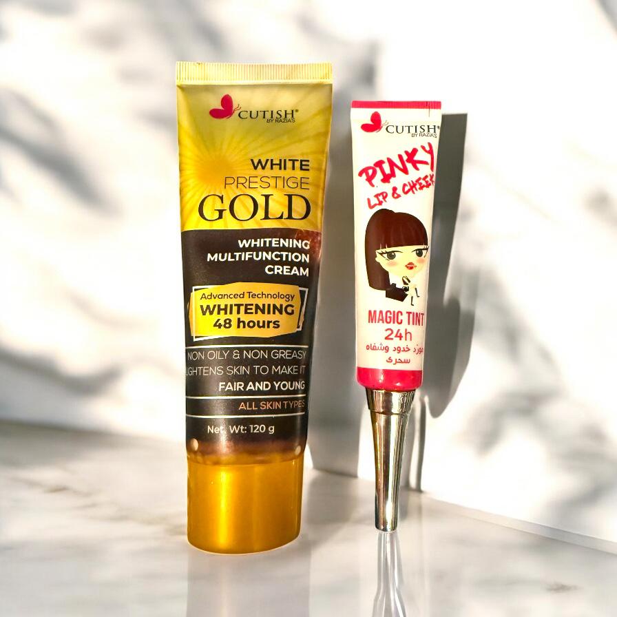 Blush Bundle 1 x Gold Cream , 1 x Pinky Tint