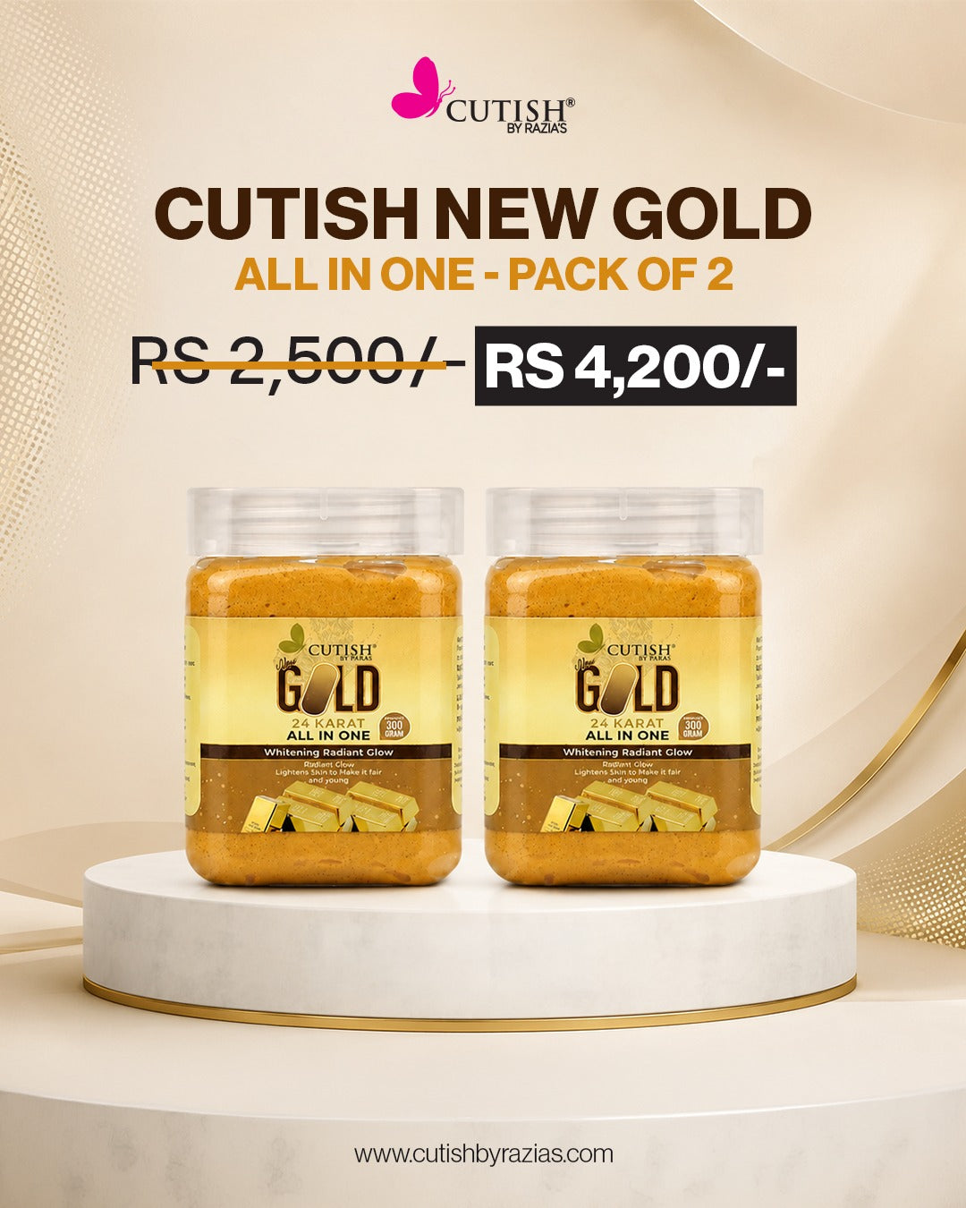 Cutish New Gold All in One - Pack of 2